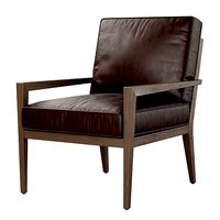 PB ANDREW LEATHER ARMCHAIR