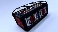 Sci-Fi Container High Polygon Model