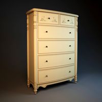 Hooker commode 3D Model