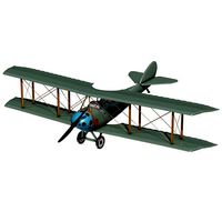 Blue Biplane