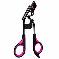 Manual Eyelash Curler Black and Pink