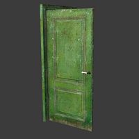 Old wooden door
