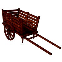 Old-School Wooden Cart
