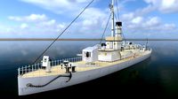 Nieugieta polish river gunboat laid down 1909
