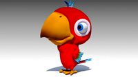Parrot Toon Animated