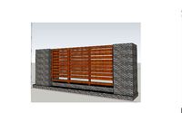 Modern fence