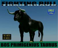 Fighting Bull 3D model