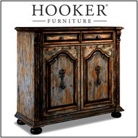 Hooker Furniture Living Room Two-Door Two-Drawer Chest