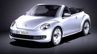 Volkswagen iBeetle Convertible 2015 VRAY