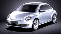 Volkswagen iBeetle 2015 VRAY