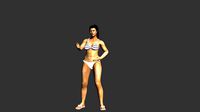 realistic  3D Human Model Still Woman