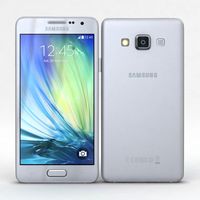 Samsung Galaxy A3 and A3 Duos Silver 3D Model