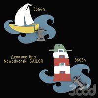 Детское бра Nowodvorski SAILOR