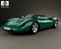 Jaguar XJ13 1966 3D Model