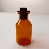 Reagent Bottle 3D Model