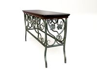 Wrought iron table 3D Model
