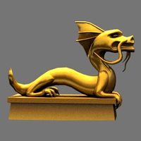 China dragon 3D Model
