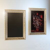 Картина классическая и зеркало классическое