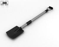 Garden Spade 3D Model