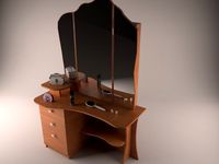 Dressing table 3D Model