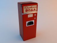 The soda machine USSR 3D Model
