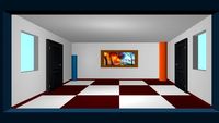 Ames Room Optical Illusion 3D Model