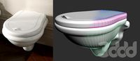 Kerasan Retro Vaso sospeso Wall hung wc Cod 1015
