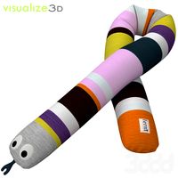 Mr. Snake cushion