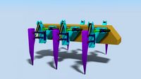 Hexapod 3D Model