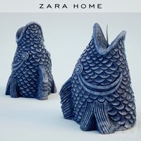 Zara home Свеча Fish Candle