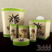 Аксессуары для ванной Avanti, Коллекция Catesby Palms