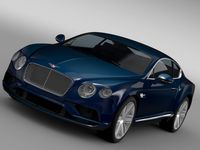 Bentley Continental GT V8 2015 3D Model