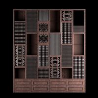 wooden partition