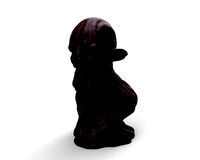 Monster creature bust sculpt