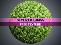 Stylized Grass Texture Fre