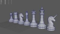 Chess pieces