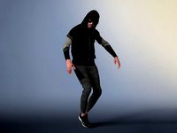 Bruce 20376-09 - Hip Hop Dancer - Animated Model