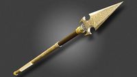 Ornate spear