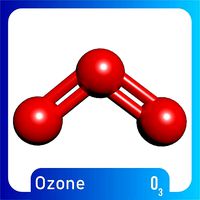 Ozone 3D Model O3