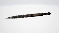 Decorated dagger