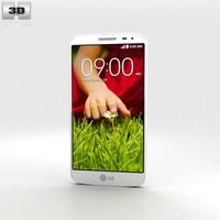 LG G2 Mini Lunar White 3D Model