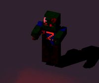 Zombie voxel model