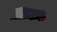 Custom 24 foot box trailer