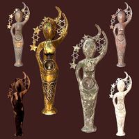 Pagan Candle Statue Decoration