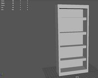 Wardrobe Low Poly