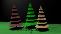 Spruce trees