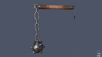 Low poly Mace