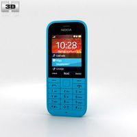 Nokia 220 Cyan 3D Model