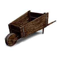 Wooden barrow