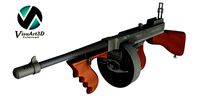 Tommy gun Machinegun